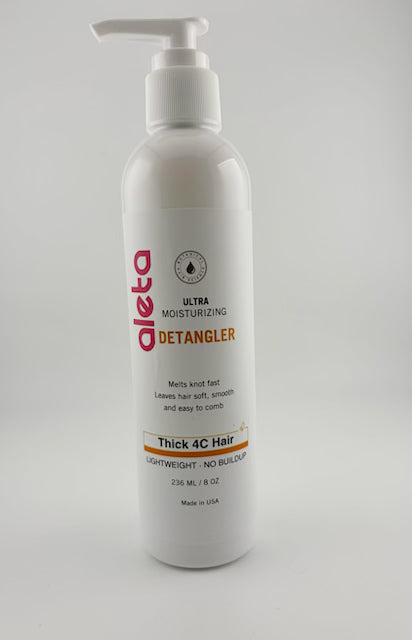 Detangler for thick 4C coily/kinky hair
