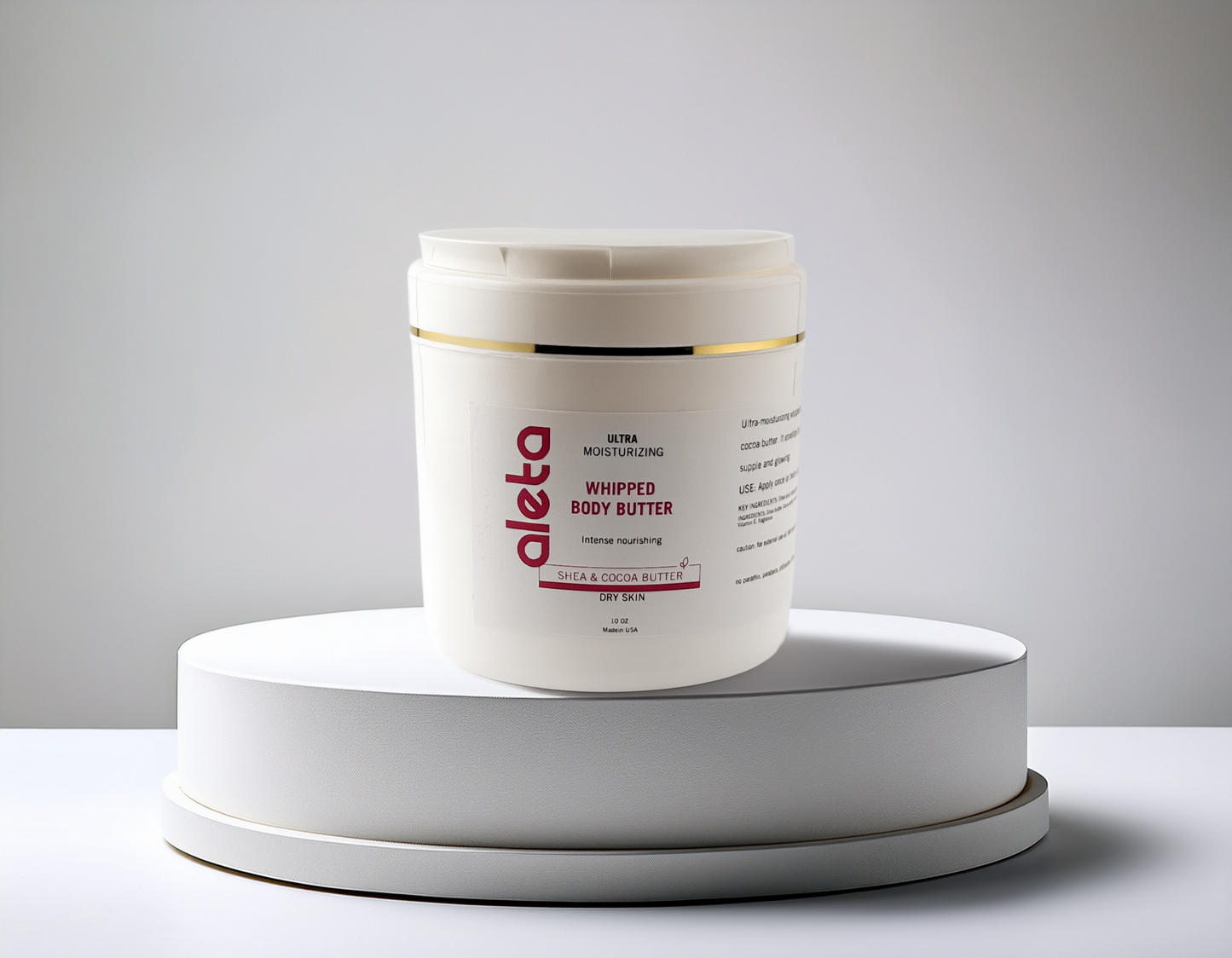 aleta Whipped Body Butter: all day glow